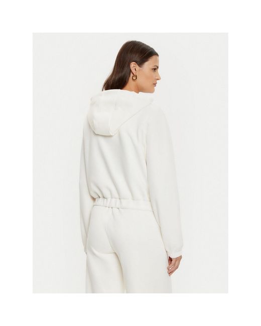 Guess White Sweatshirt V5Rq20 Kc3D2 Regular Fit