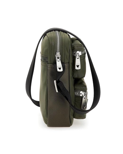 Guess Umhängetasche Certosa Nylon Smart Mini Bags Hmecrn P3163 Grün in Green für Herren