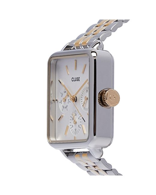 Cluse Metallic Uhr La Tétragone Cw13803