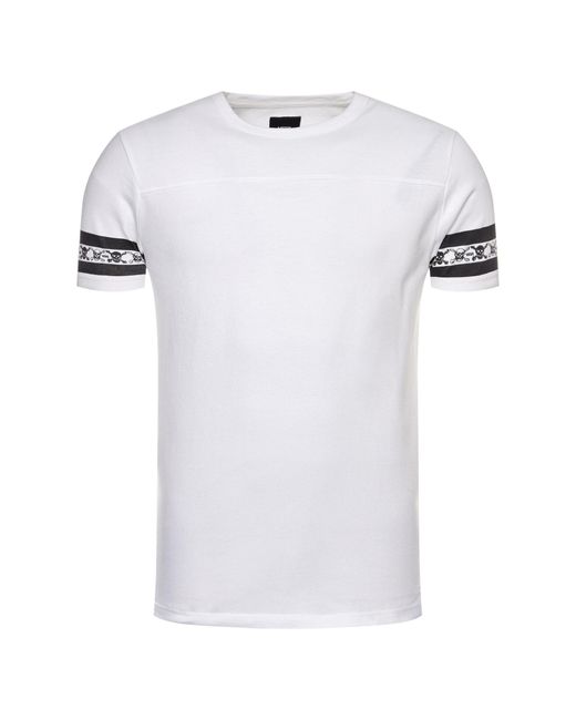 Vans T-Shirt Anaheim Factory Vn0A49S1Wht1 Weiß Regular Fit in White für Herren