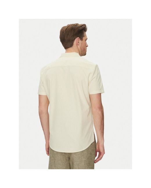 Blend Hemd 20717697 Regular Fit in Natural für Herren