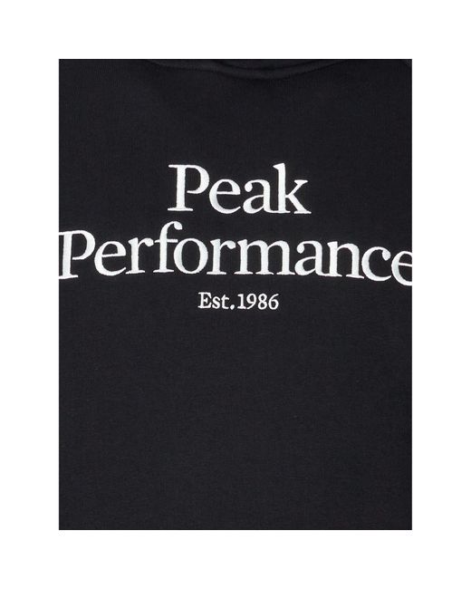 Peak Performance Sweatshirt Original G77756080 Regular Fit in Black für Herren