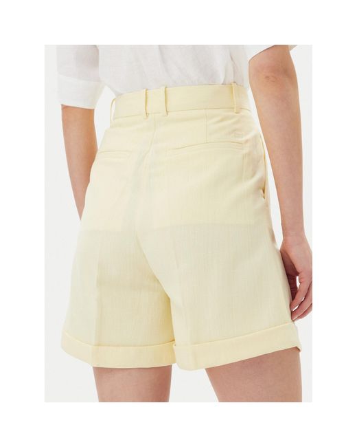 Tommy Hilfiger Yellow Stoffshorts Ww0Ww44767 Regular Fit