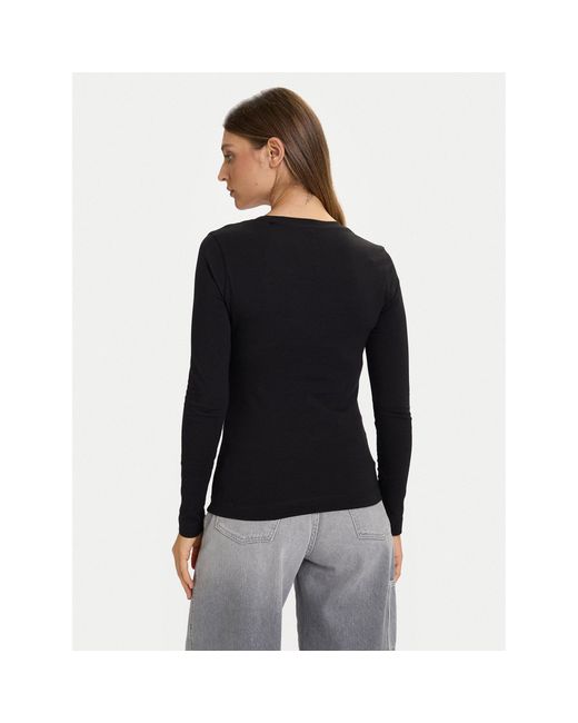 Guess Black Bluse W5Bi74 J1314 Slim Fit