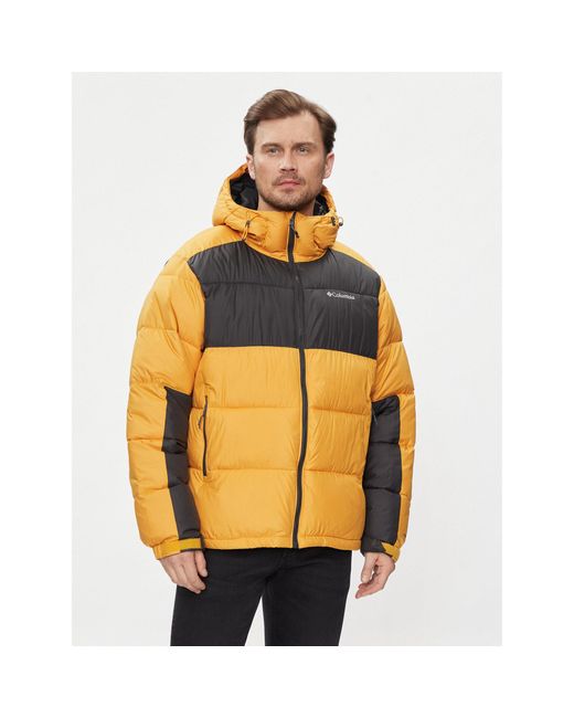Columbia Daunenjacke Pike Lake Ii Hooded Jacket Regular Fit in Orange für Herren