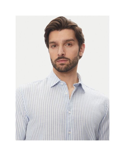 Pierre Cardin Hemd C6 41017.0482 Modern Fit in White für Herren