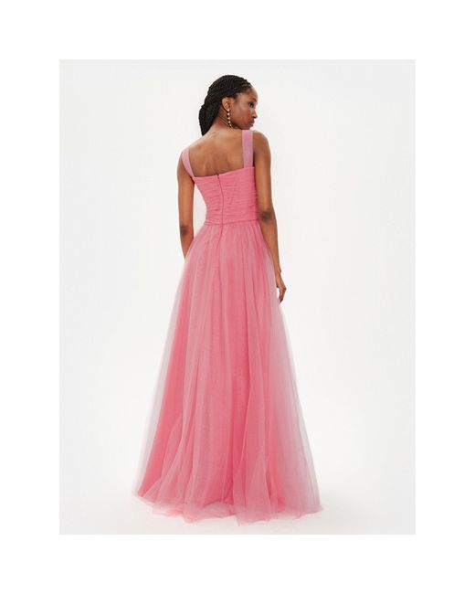 Fracomina Pink Abendkleid Fq24Sd3022W52901 Regular Fit