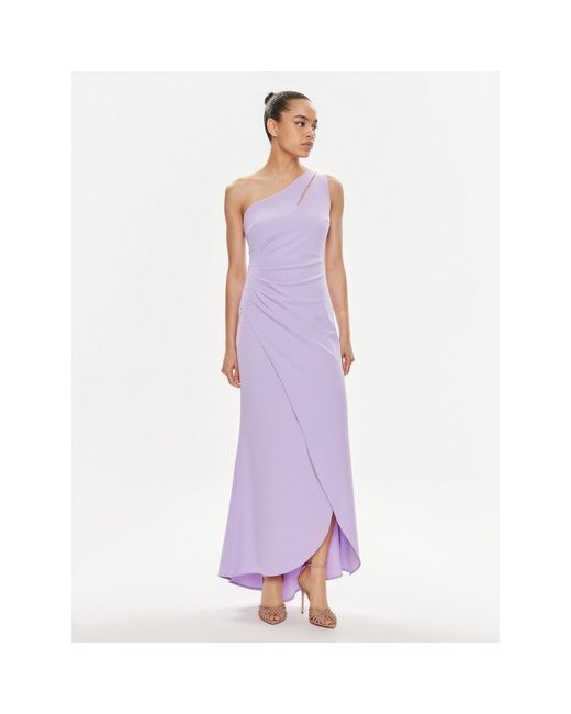 Rinascimento Purple Abendkleid Cfc0118275003 Regular Fit