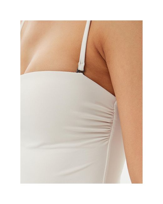 Calvin Klein White Badeanzug Kw0Kw02709
