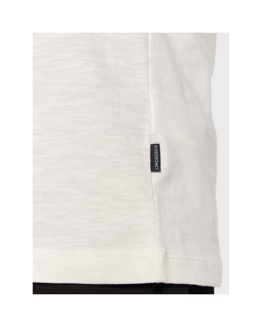 Lindbergh T-Shirt 30-420123 Weiß Regular Fit in White für Herren