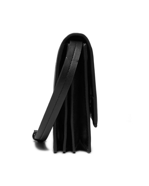 Calvin Klein Black Handtasche Ck Linear K60K612115