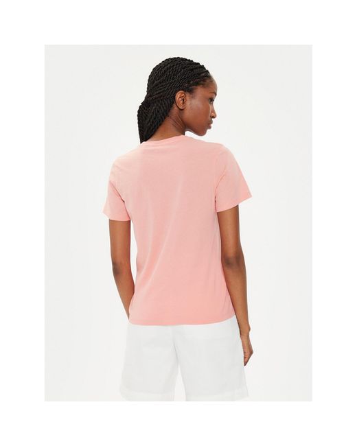 Gant Pink T-Shirt Logo 4200849 Regular Fit