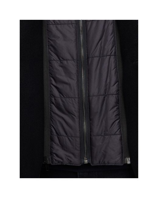 Hechter Paris Wollmantel 45014 142270 Regular Fit in Blue für Herren
