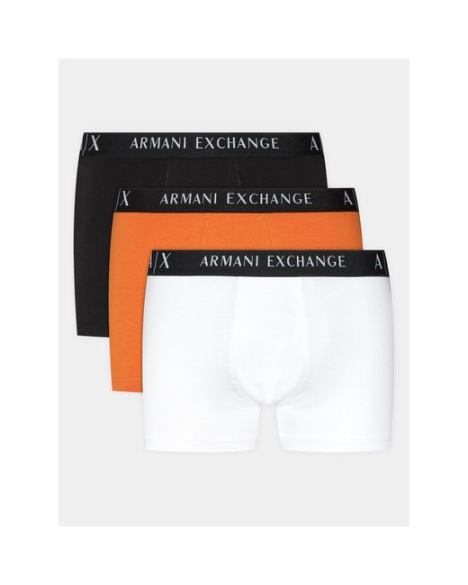 Armani Exchange 3Er-Set Boxershorts 957028 Cc282 14911 in White für Herren