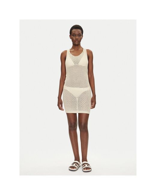 Guess White Strandkleid E5Gk12 Z3N30 Regular Fit