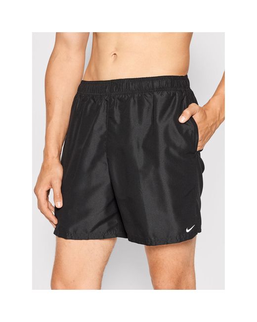 Nike Badeshorts Essential Volley Nessa559 Regular Fit in Black für Herren