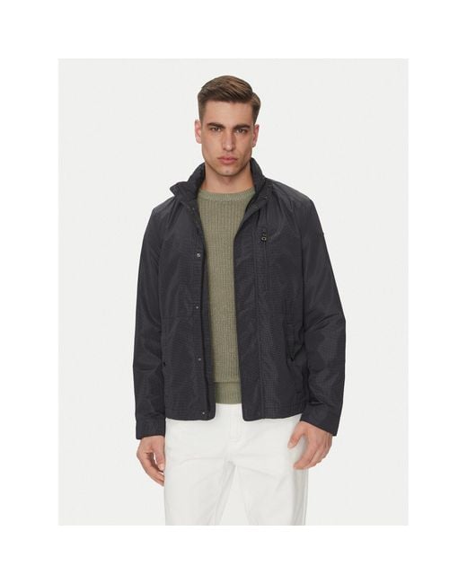 Geox Übergangsjacke Vincit M5522G T3205 F9137 Regular Fit in Black für Herren