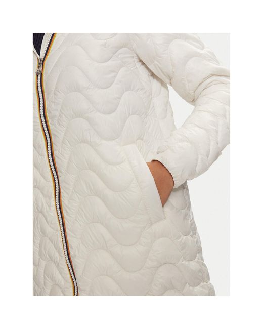 K-Way White Winterjacke Sophie K3112Sw Regular Fit