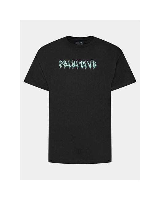 Primitive Skateboarding T-Shirt Bright Papfa2303 Regular Fit in Black für Herren