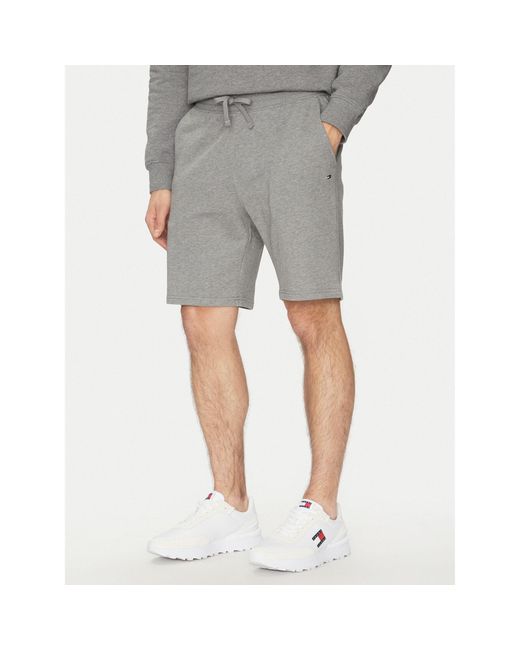 Tommy Hilfiger Sportshorts Essential Mw0Mw37240 Regular Fit in Gray für Herren