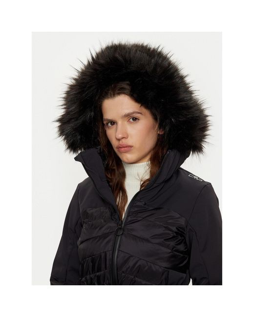 CMP Black Skijacke 34W4436F Regular Fit