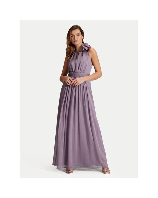 Swing Purple Abendkleid 5Ah17300 Regular Fit