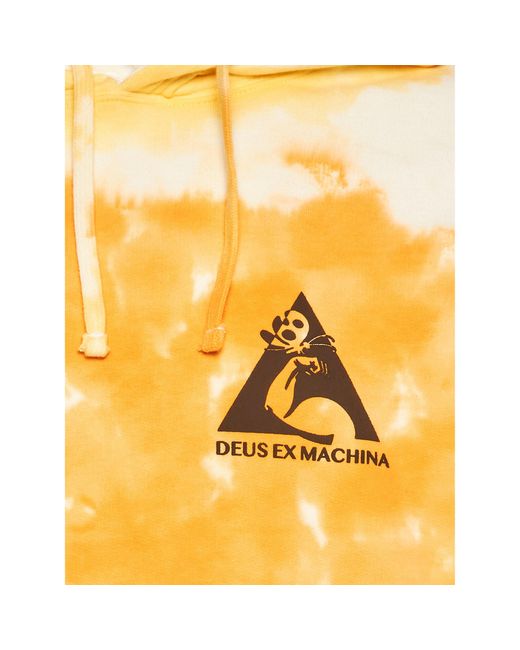 Deus Ex Machina Sweatshirt Flex Dmf228416 Oversize in Yellow für Herren