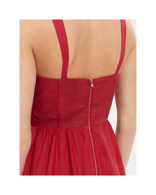 Bardot Red Coctailkleid 59237Db Regular Fit