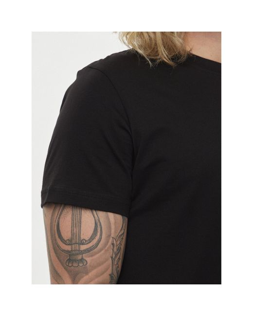 Versace T-Shirt 76Gaht02 Regular Fit in Black für Herren