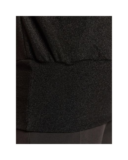 Rinascimento Black Bluse Cfc0111120003 Regular Fit