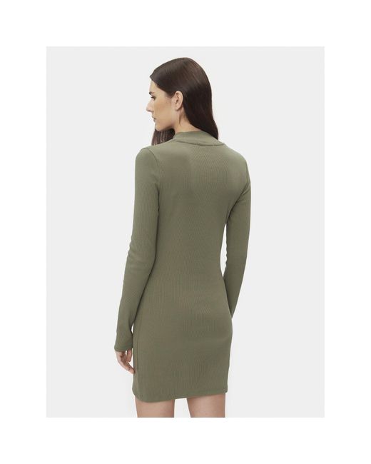 Calvin Klein Green Kleid Für Den Alltag J20J222918 Grün Slim Fit