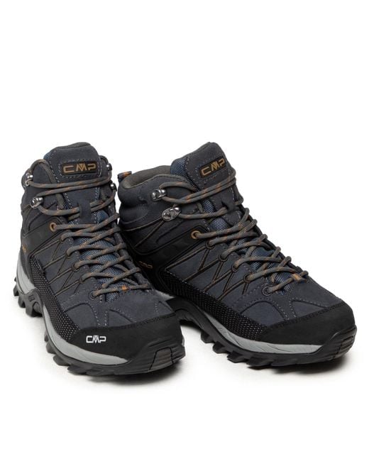 CMP Trekkingschuhe Rigel Mid Trekking Shoe Wp 3Q12947 in Black für Herren