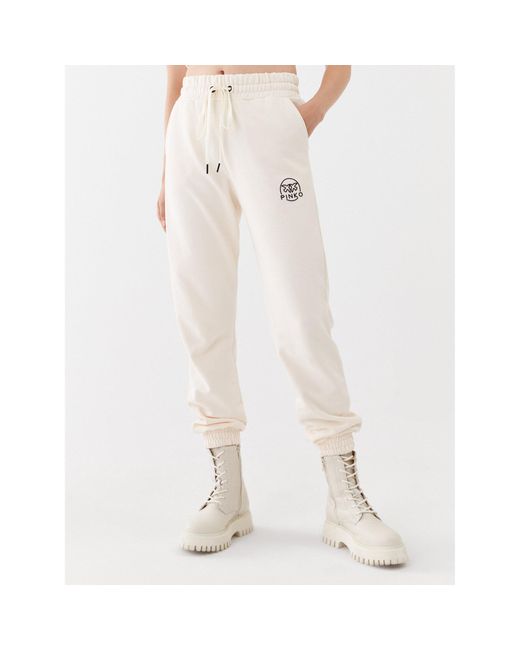 Pinko Natural Jogginghose 100371 A162 Relaxed Fit