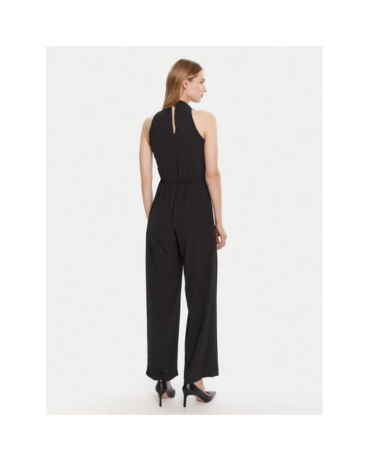Rinascimento Black Jumpsuit Cfc0126186003 Regular Fit