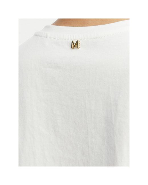 Lola Casademunt White T-Shirt Ms2615004 Regular Fit