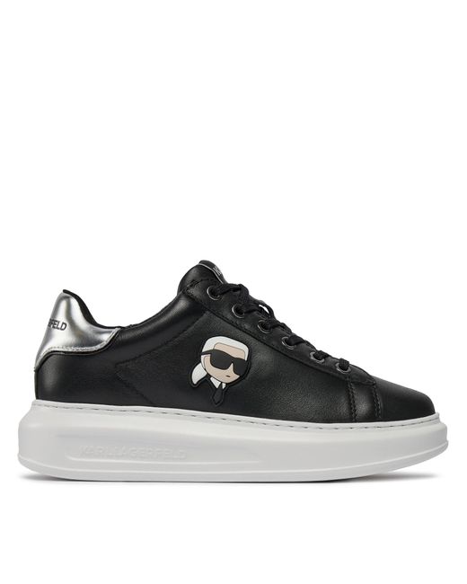 Karl Lagerfeld Black Sneakers Kl62530N