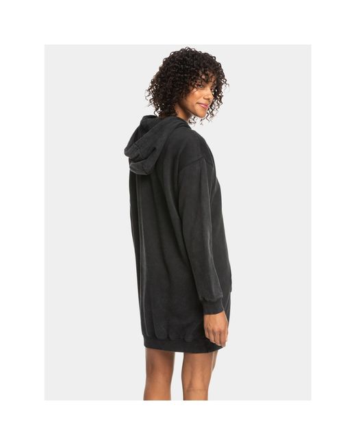 Roxy Black Kleid Für Den Alltag Sound Waves Ktdr Erjkd03445 Regular Fit