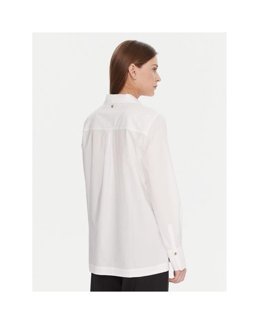 Lola Casademunt White Hemd Lf2515025 Regular Fit