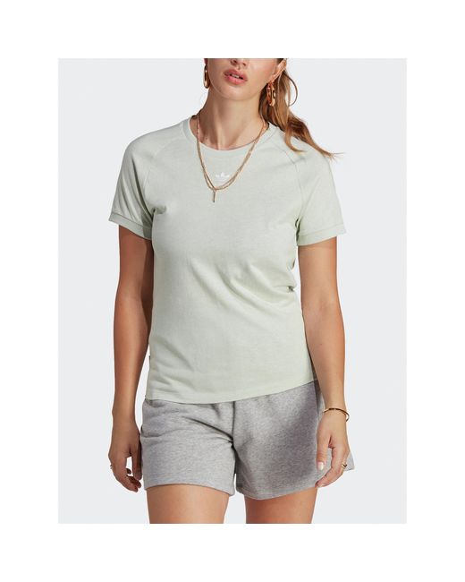 Adidas Gray T-Shirt ESSENTIALS+ MADE WITH HEMP