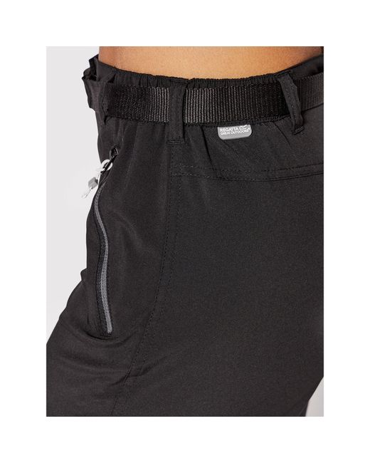 Regatta Black Sportshorts Xert Rwj269 Regular Fit