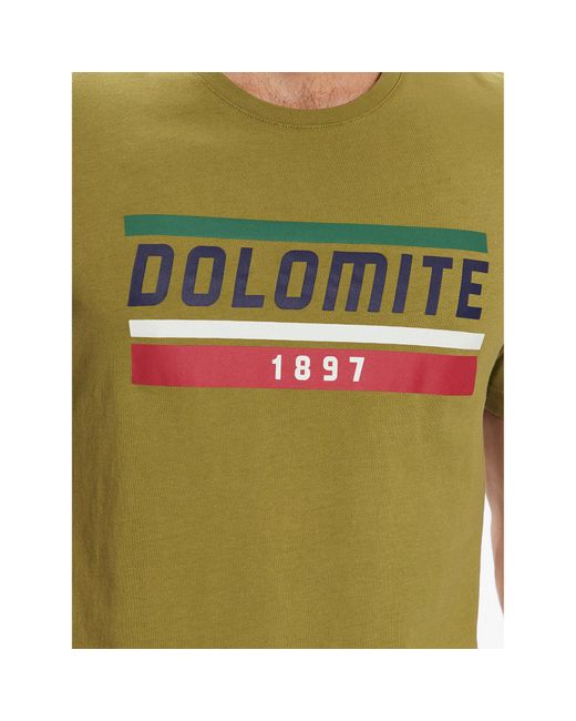 Dolomite T-Shirt 289177-1406 Regular Fit in Green für Herren