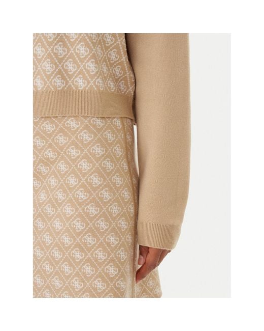 Guess Natural Rollkragenpullover W5Br23 Z3Jd2 Relaxed Fit
