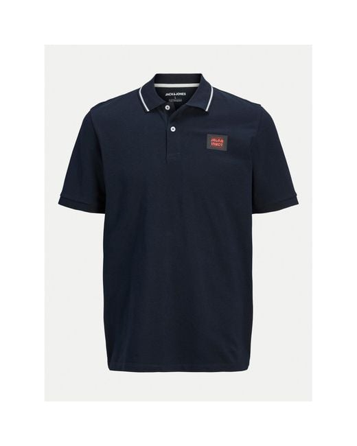 Jack & Jones Poloshirt Hudson 12269238 Regular Fit in Blue für Herren