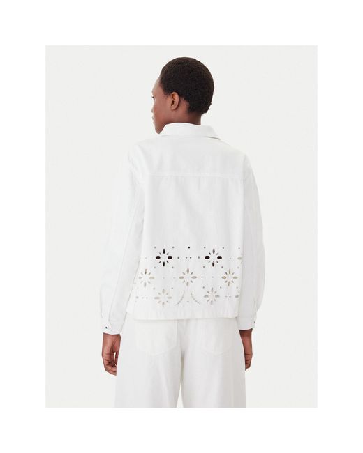 Morgan White Jeansjacke 252-Vbrad Regular Fit