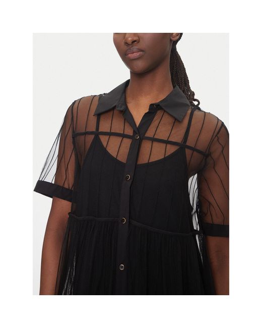 Lola Casademunt Black Kleid Für Den Alltag Ls2516018 Regular Fit