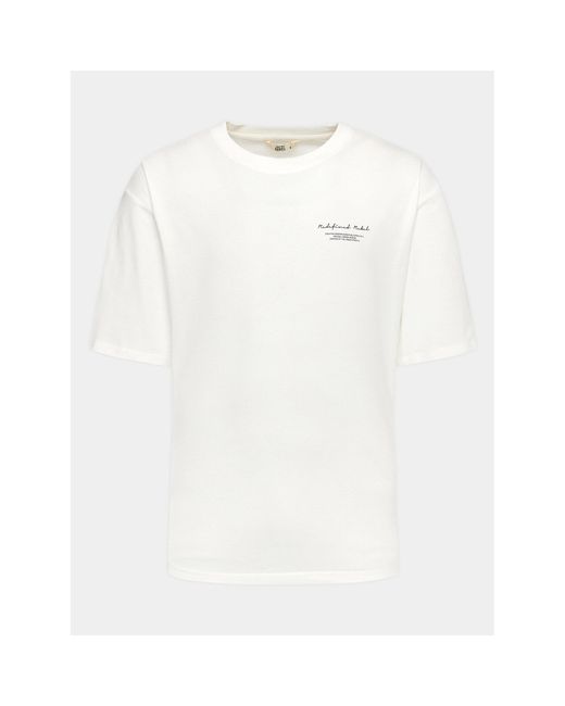 Redefined Rebel T-Shirt Raymond 221131 Weiß Relaxed Fit in White für Herren