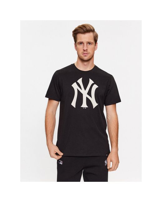 '47 T-Shirt New York Yankees Bb017Temime568336Jk Regular Fit in Black für Herren