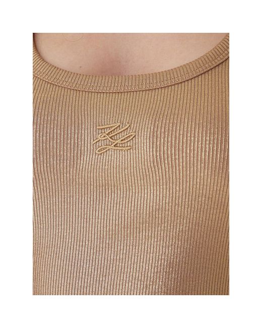 Karl Lagerfeld Black Top B1W17087 Slim Fit