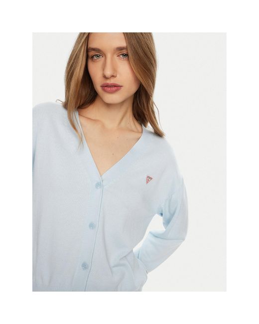Guess Blue Pullover W4Br16 Z3Ho2 Regular Fit
