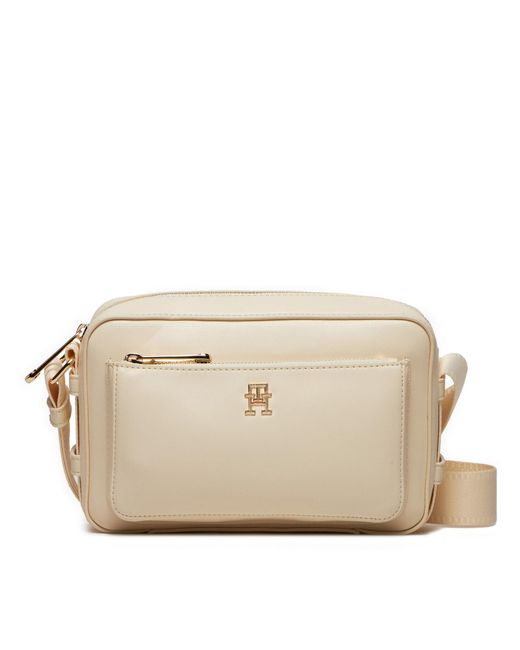Tommy Hilfiger Natural Handtasche Iconic Tommy Camera Bag Aw0Aw15991